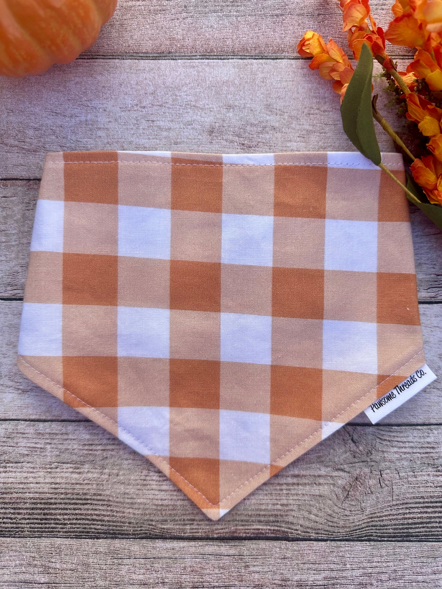 Pumpkin Spice Plaid